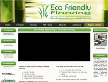 Tablet Screenshot of ecofriendlyflooring.com.au